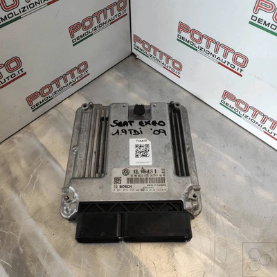 03L906019B Centralina iniezione  SEAT EXEO (EX) 2.0 TDI CR (105Kw) Ber - Immagine 1 di 3