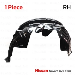 Fits Nissan Frontier Navara D23 2015 '24 Rh Front Plastic Inner Fender Liner - Picture 1 of 6