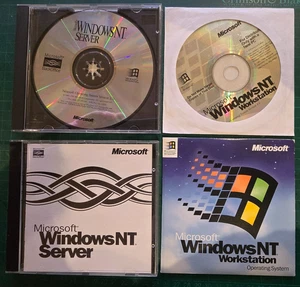 Microsoft Windows NT Server & Workstation CDs - Picture 1 of 2