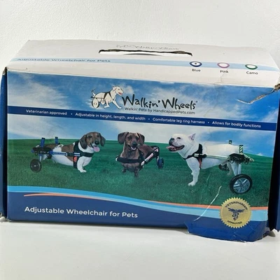 Walkin' Wheels Small Size Hunde Rollstuhl schwarz Wheels4dogs UVP 285£ verpackt - Bild 1 von 4