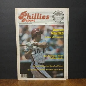 Periódico de colección Philadelphia Phillies Report 16/08/90, Darren Daulton - Imagen 1 de 2