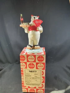 Figura de oso de Japón 1997 vintage alrededor del mundo osos de la compañía Coca Cola - Imagen 1 de 9