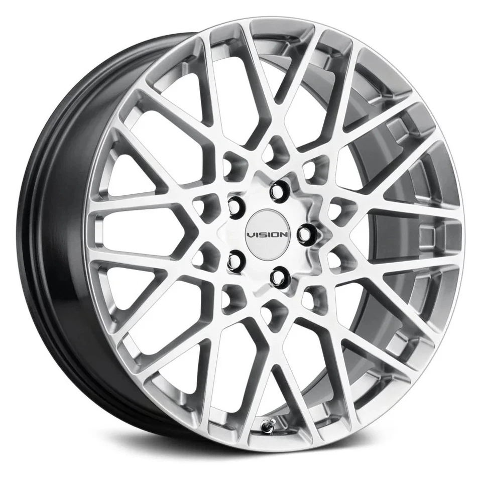 Vision 474 RECOIL Wheel 17x8 (38, 5x114.3, 73.1) Silver Single Rim Foto 1 de 3