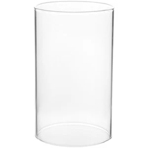 Copricandele antivento cilindro in vetro per candele portacandele portacandele tea light - Foto 1 di 12