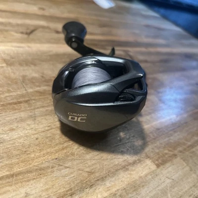  Carrete de pesca Shimano 18 Curado DC 151HG Foto 1 de 4