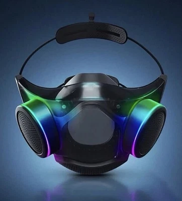 RAZER ZEPHYR Air Purifier Face Mask Transparent RGB - Image 1 of 4