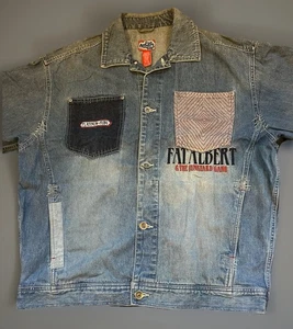FUBU Platinum Fat Albert and the Junk Yard Gang Denim size XL - Picture 1 of 9