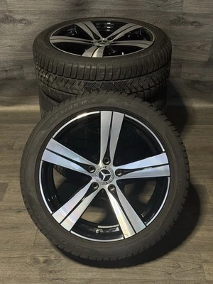 Original Mercedes Benz C Klasse W206 S206 18 Zoll Winterkompletträder - Bild 1 von 4