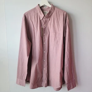 J.crew BW439 mens Secret Wash cotton poplin shirt size XL classic - Picture 1 of 8
