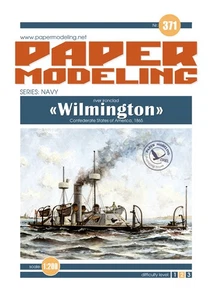 Kartonmodell Panzerschiff CSS Wilmington 1:200 Oriel - Bild 1 von 3