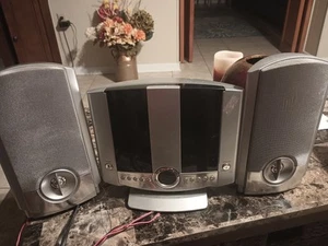 GPX Durabrand HM3817DT CD Home Music System Silver - Picture 1 of 6