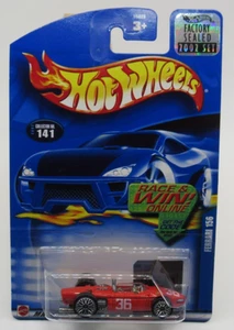 Hot Wheels HWC/RLC 2002 juego sellado de fábrica #141 Ferrari 156 rojo F1 1961 - Imagen 1 de 2