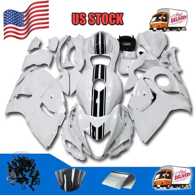 Carenado de plástico blanco con inyección GL apto para GEN2 2008-2020 GSXR1300 v074 Foto 1 de 4