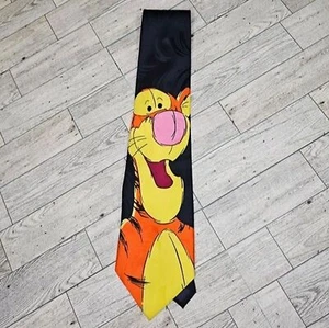 Disney's Winnie the Pooh TIGGER Navy Blue Neck Tie - Picture 1 of 5