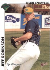 2000 Midwest League Top Prospects Multi-Ad #22 Jeff Robinson - NM-MT