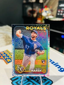 2024 Topps Series 1 - #163 Alec Marsh (RC) ASG FOIL SP RARE  - Picture 1 of 2