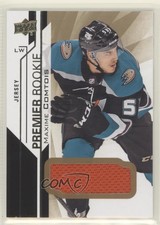 2018-19 Upper Deck Premier Premier Rookie Jerseys Maxime Comtois #56 Rookie RC