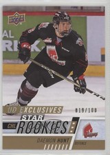 2017-18 Upper Deck CHL Star Rookies Exclusives /100 Daemon Hunt #368