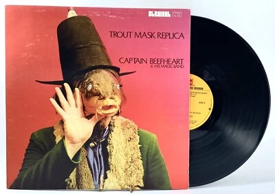 CAPTAIN BEEFHEART TROUT MASK 1977 2LP EX Vinyl Record RE Gatefold Straight - Image 1 of 4
