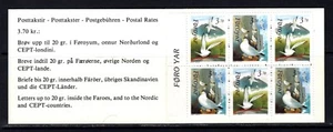 Faroe Islands 1991 Birds MNH booklet - Picture 1 of 2
