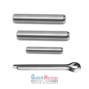 Prop Shear Pin Cotter Pin Key Kit for Nissan Tohatsu Outboard MFS 2 2.5 3.5 HP - Bild 1 von 2