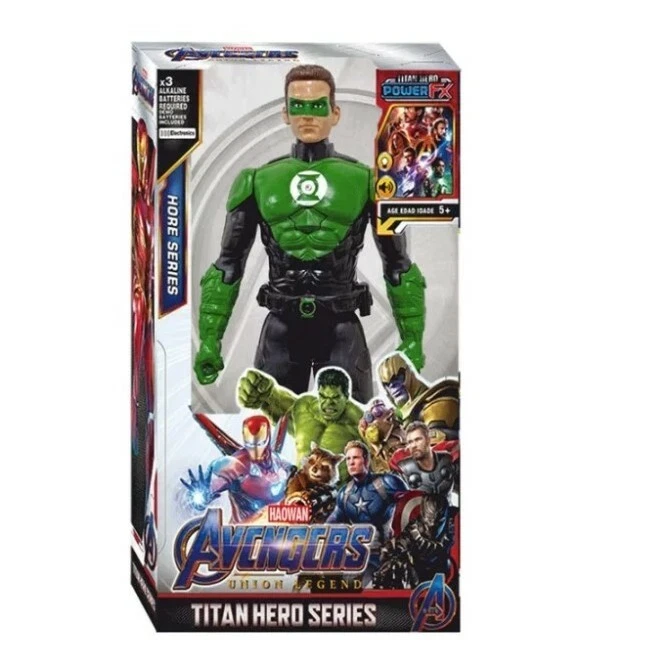 Green Lantern Action Figure Avengers Titan Heroes Series 30Cm Toy For Kids - Image 1 of 4