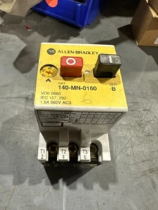 ALLEN BRADLEY 140-MN-0160 MANUAL MOTOR STARTER B218 - Picture 1 of 1