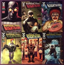 Supreme Power Nighthawk #1 to #6 complete series. MAX 2005.