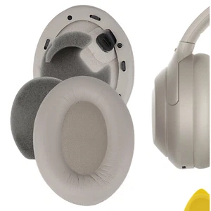 Geekria Protein Leather Ear Pads for Sony WH-1000XM4 Headphones (Gold) - Picture 1 of 6