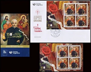 SAINT LUIS ORIONE-2022-ARGENTINA-STAMPS-S/S-MNH+FDC- - Picture 1 of 1