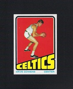 1972-73 Topps Basketball #7 DAVE COWENS Boston Celtics HOF NMMT