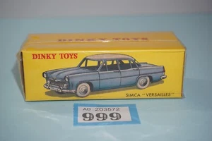 SIMCA "VERSAILLES" CAR - DINKY TOYS 24 Z - Mint in Box. DeAgostini - Picture 1 of 6