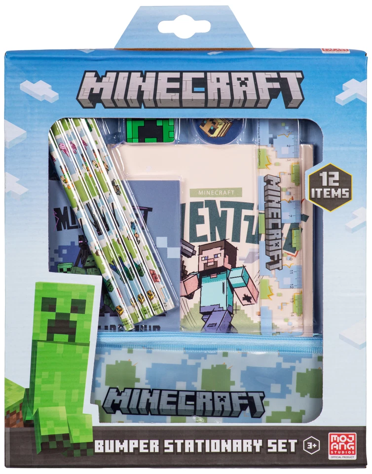 MOJANG STUDIOS Minecraft - Schreibwarenset (NEU & OVP!)