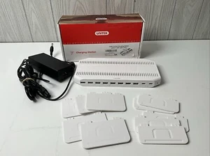 Unitek Y-2190C 120W 10 Port USB Charging Hub - 2x15W USB-C - With Dividers - Picture 1 of 9