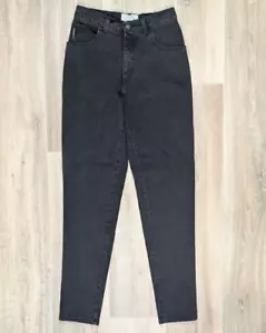 Emporio Armani Jeans W26 L31 Black Skinny Stetch Made in Italy Vintage - Picture 1 of 12