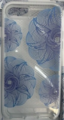 Tech21 Evo Check EVOKE EDITION Case for Apple iPhone 8/7 - Clear/Blue - Image 1 of 4