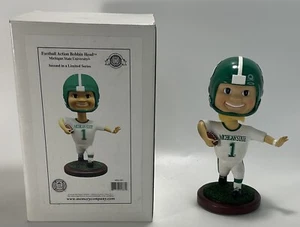 Michigan State University MSU Football Bobblehead Memory Company Spartans - Picture 1 of 6