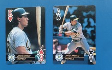 1992 Baseball Aces Playing Cards Jose Canseco Athletics