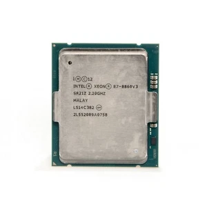 CPU INTEL XEON E7-8860V3 16 CORE 32 THREADS 3.20GHz 40MB LGA2011 ⭐⭐⭐⭐⭐ - Afbeelding 1 van 1