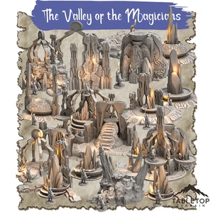 The Valley of Magicians - Thematic Dungeon Terrain - Fantasy Tabletop Terrain - Picture 1 of 10