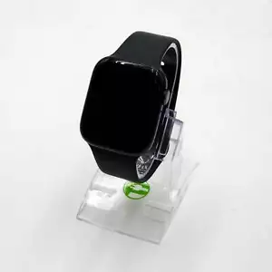 Bracelet sport noir sidéral Apple Series 7 45 mm débloqué d'usine MKN53LL/A - Photo 1 sur 3