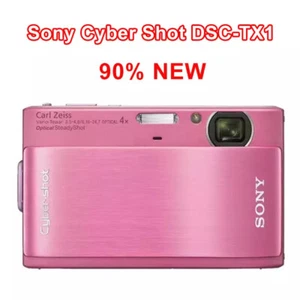 Sony Cyber ​​Shot DSC-TX1 10.2MP 4x Optical Zoom Digital Camera - Pink - Picture 1 of 11