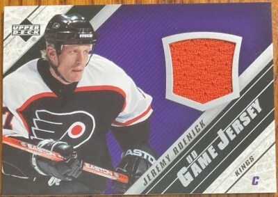 2005-06 Upper Deck UD Game Jersey Jeremy Roenick #J-JR Los Angeles Kings - Image 1 of 2