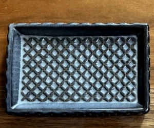 Ceramic Hand Crafted Soap Dish/Gadget Tray Chinese - Picture 1 of 3