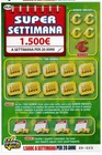 GRATTA E VINCI SUPER SETTIMANA DA COLLEZIONE VINCITE NON PAGABILI NUOVO VINTAGE 