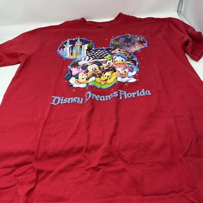 Camiseta Disney Dreams Florida Roja Manga Corta - Adulto Grande Foto 1 de 4