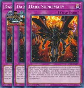 Yugioh! 3x Dark Supremacy SUDA-EN067 Común 1ª Edición Casi Nuevo - Imagen 1 de 1