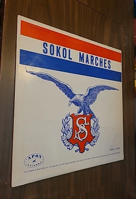 Sokol Marches by Various Artists 1958 VTG LP 33RPM Apon-2356 RARE - Image 1 of 4