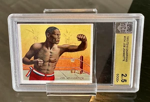 1910 T218 Champions #114 JOE JEANNETTE Boxing HASSAN Back ACA 2.5 - Bild 1 von 3