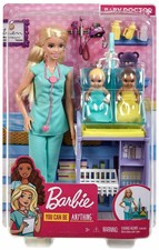 Mattel GKH23 - Barbie - Playset Carriere - Pediatra Bionda